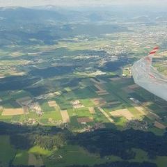 Flugwegposition um 13:52:39: Aufgenommen in der Nähe von Eppenstein, Österreich in 2378 Meter